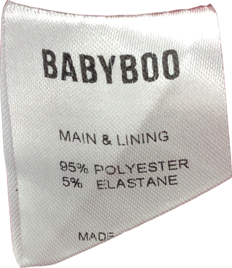 Babyboo Red Avery Mini Dress - Wine UK XS