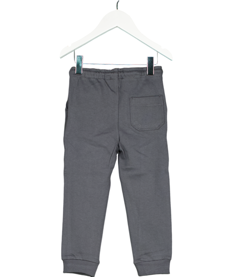 MANGO Grey Cotton Jogger-style Trousers 2 Years