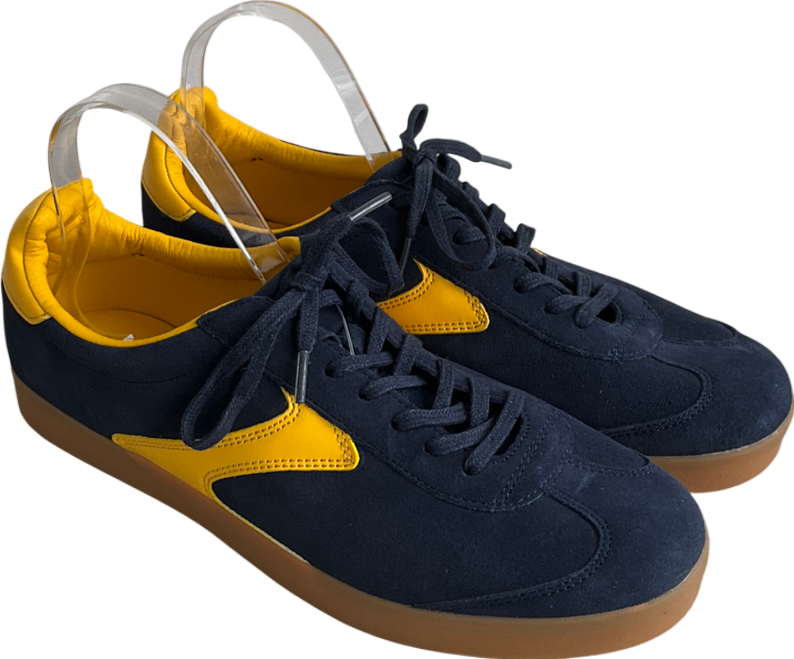 M&S Blue Suede Trainers UK 8 EU 41 👠