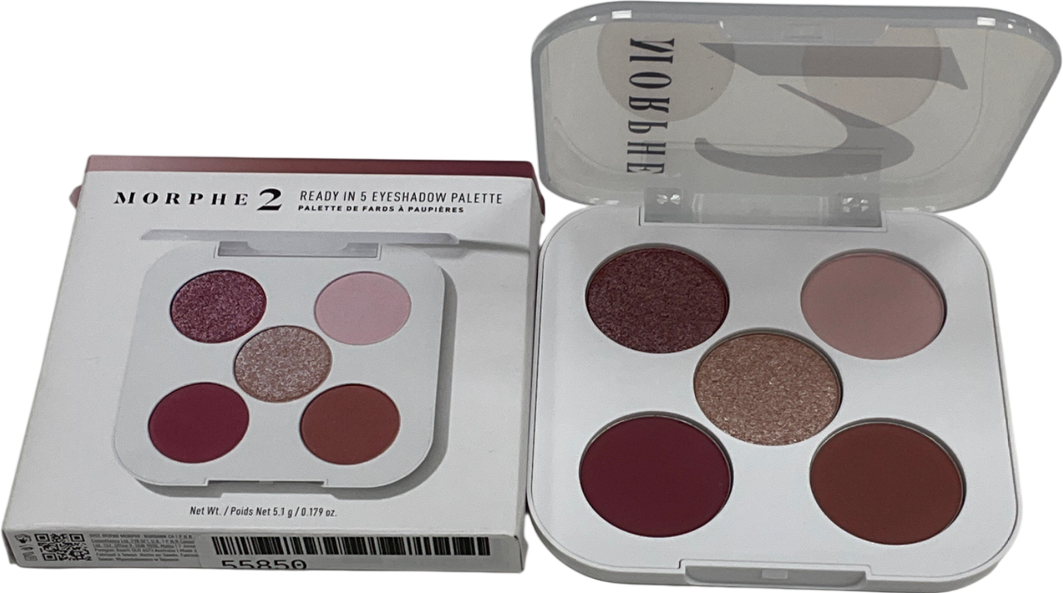 Morphe 2 Ready In 5 Eyeshadow Palette 5.11g