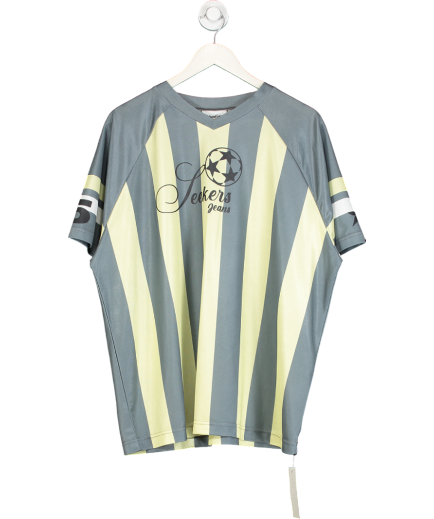 Sisters & Seekers Grey / Yellow Fiesta Football Shirt One Size