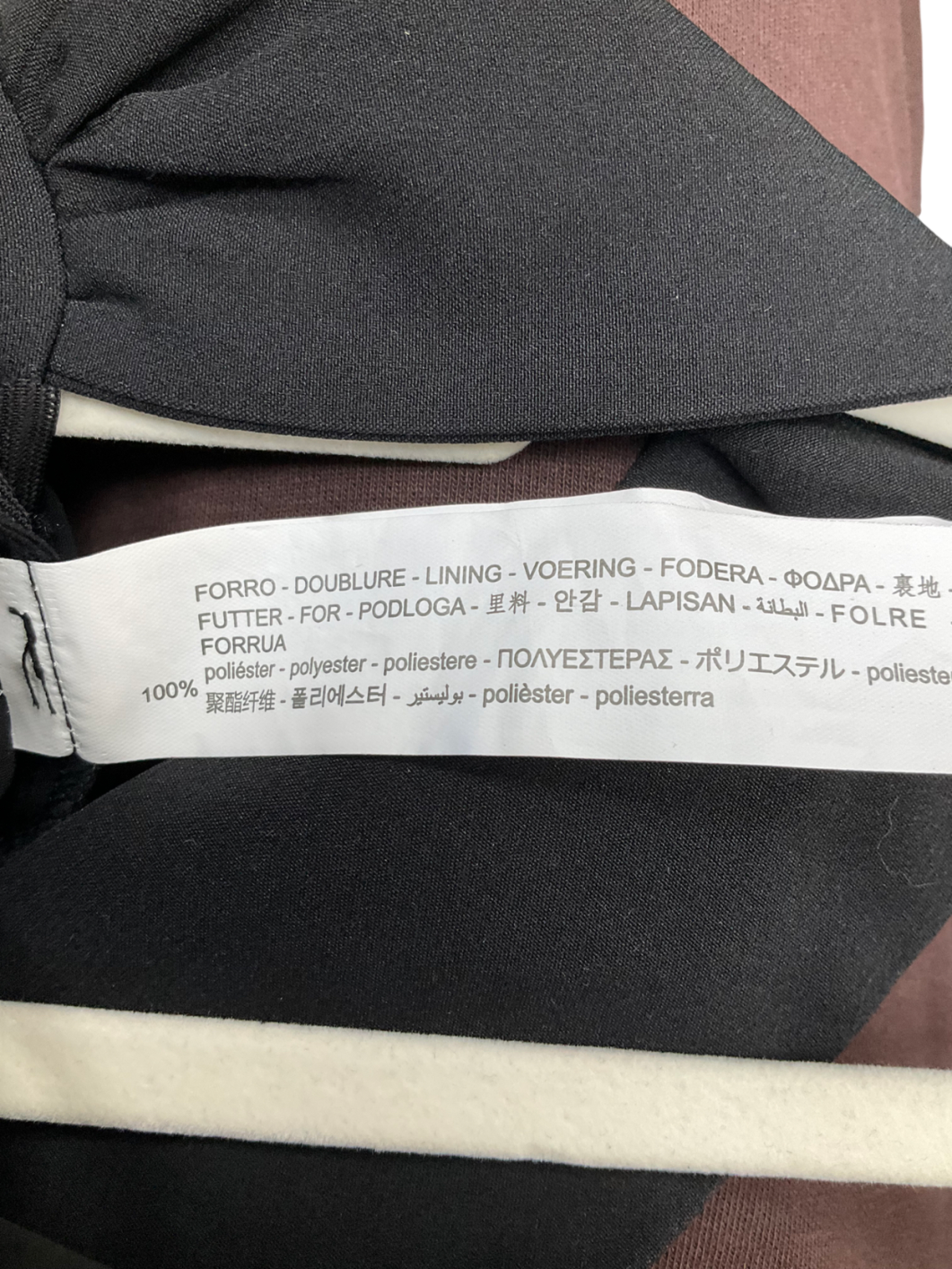 ZARA Black Diamante Button Detail Top UK XS