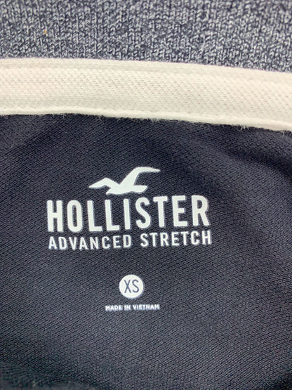 Hollister Navy Advanced Stretch Polo Shirt XS