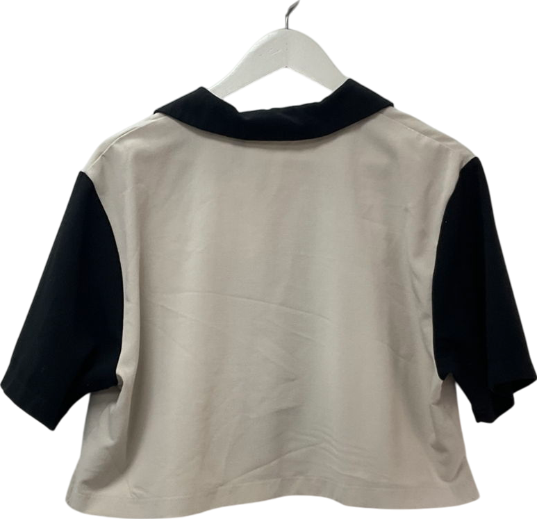 fashion union Beige Relaxed Boxy Shirt UK 10