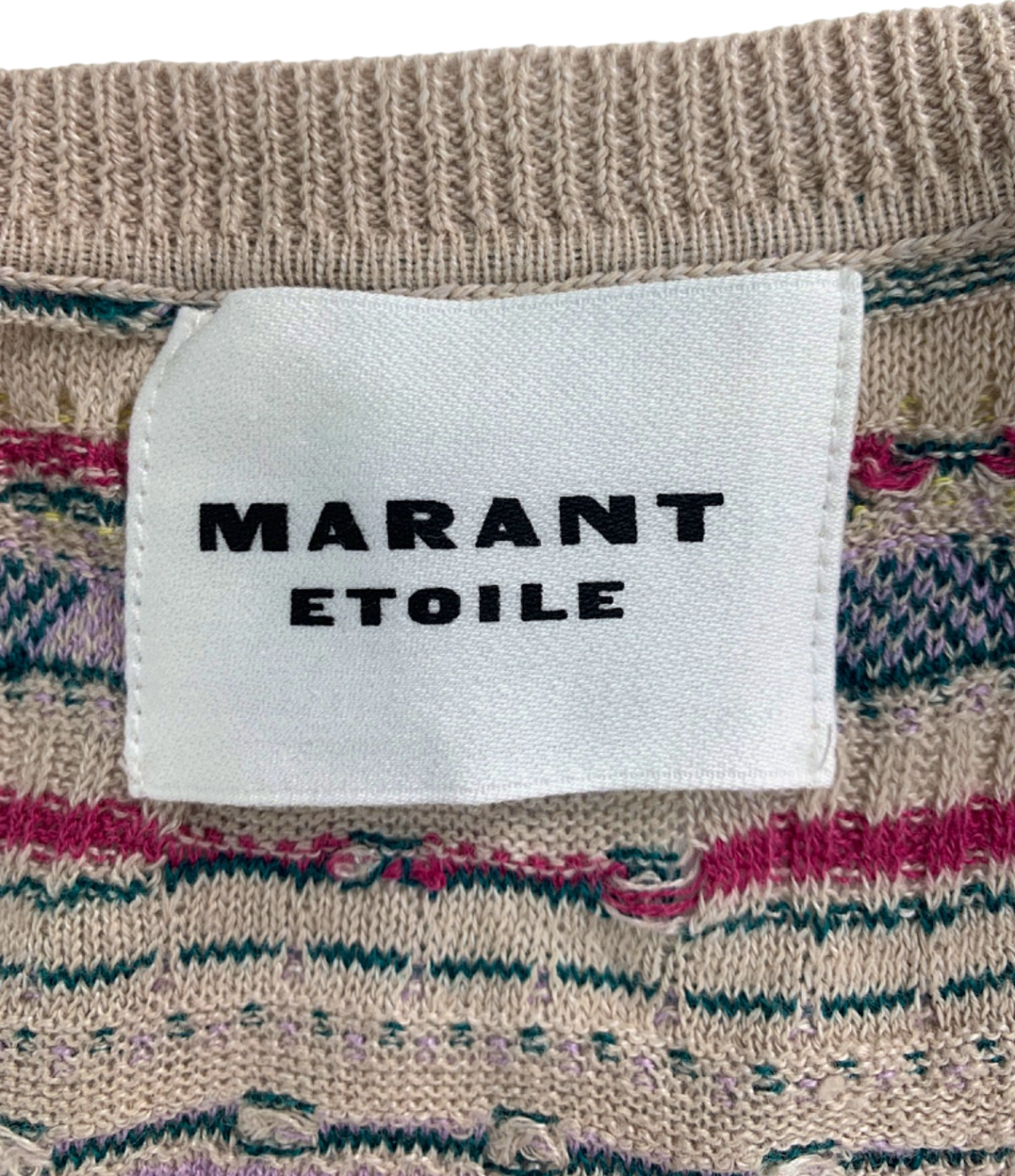 Isabel Marant Etoile Multicolour Knit Dress 34