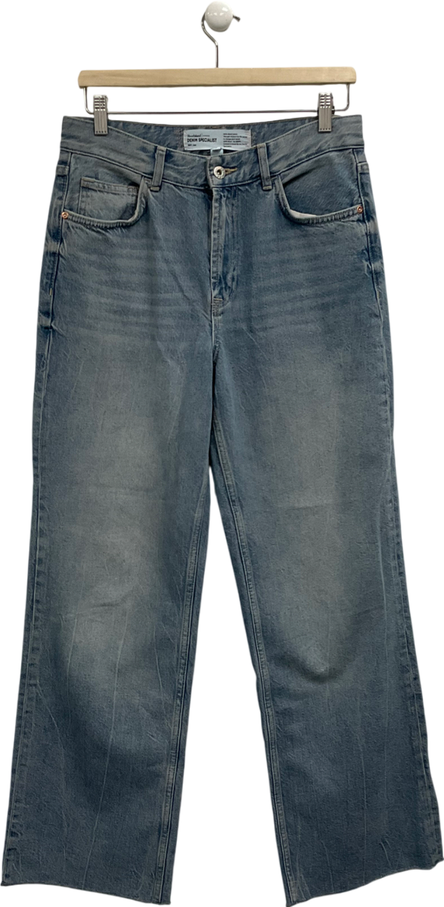 River Island Blue Relaxed Fit Jeans UK 10