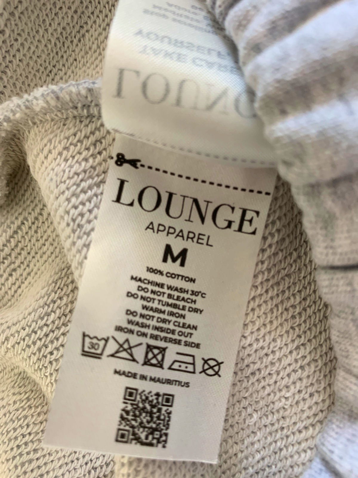 Lounge Apparel Grey Jogger Bottoms M