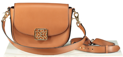 Strathberry Bay Tan Leather Crossbody Bag