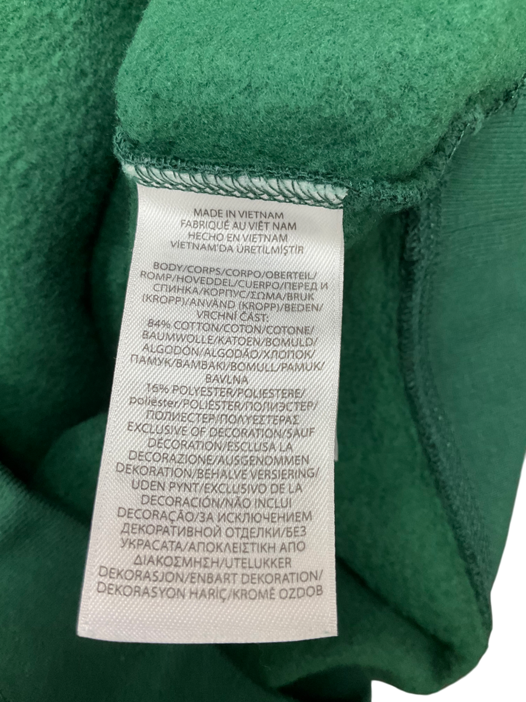 Polo Ralph Lauren Green Polo Players Embroidered Sweatshirt 7 Years