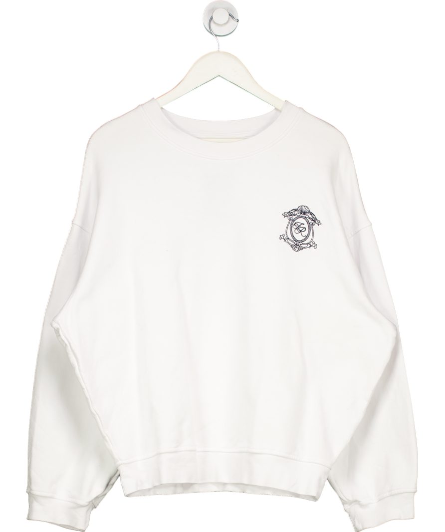 4th & Reckless White Monte Carlo Sweatshirt UK S