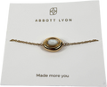 Abbott Lyon Pearl Molten Bracelet (gold)