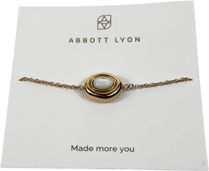 Abbott Lyon Pearl Molten Bracelet (gold)