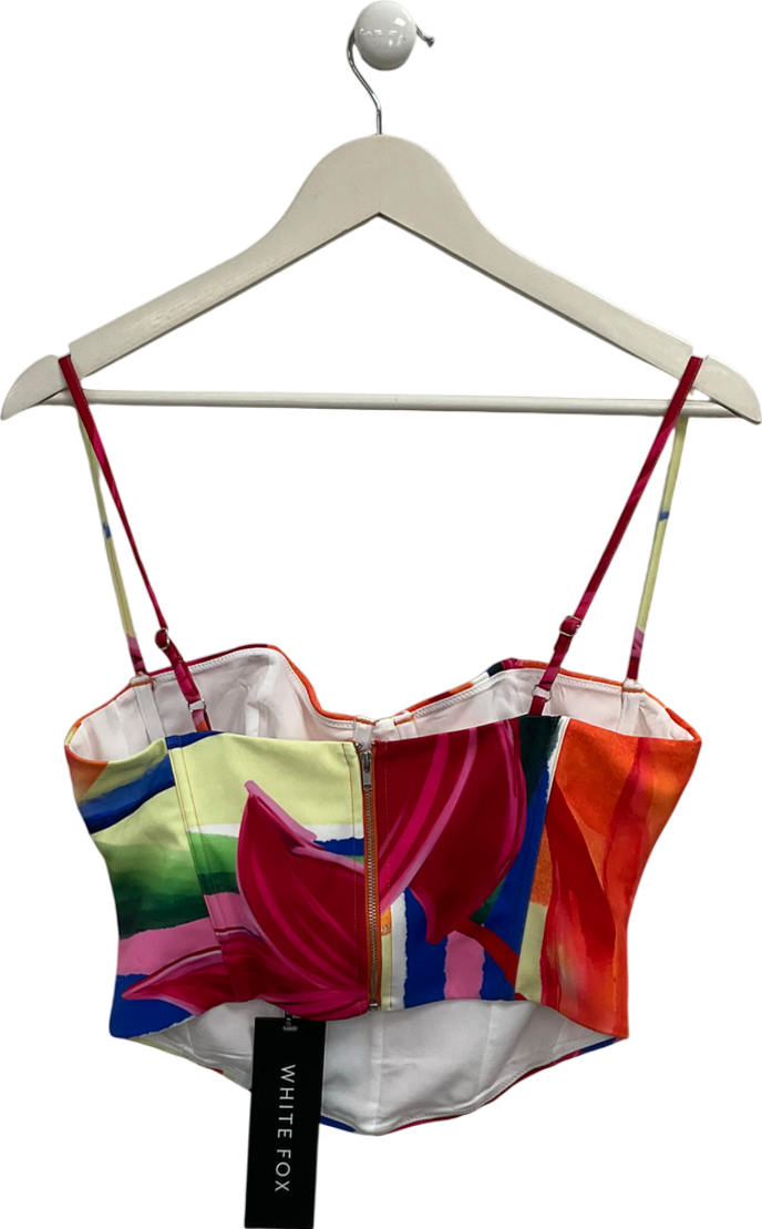 White Fox Multicoloured In The Morning Bustier UK M