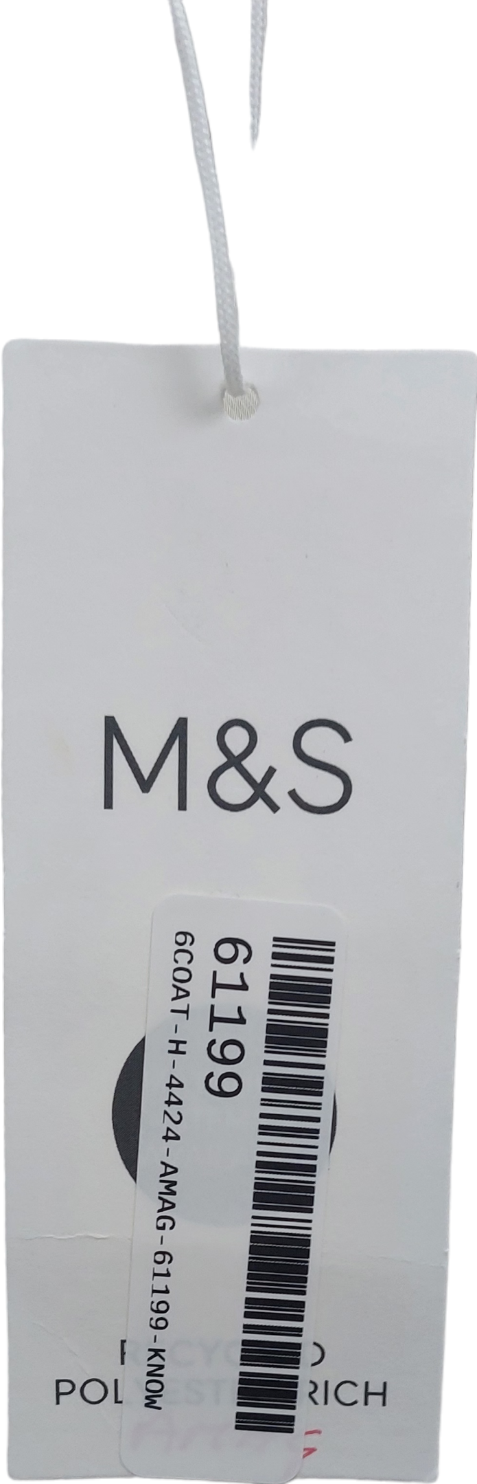 M&S Cream Bomber Jacket In Ivory UK 8