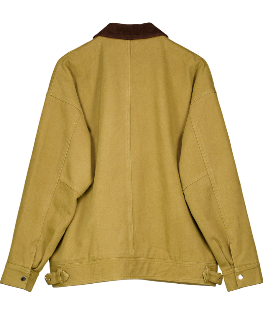 Lioness Brown Workwear Jacket In Chestnut UK M