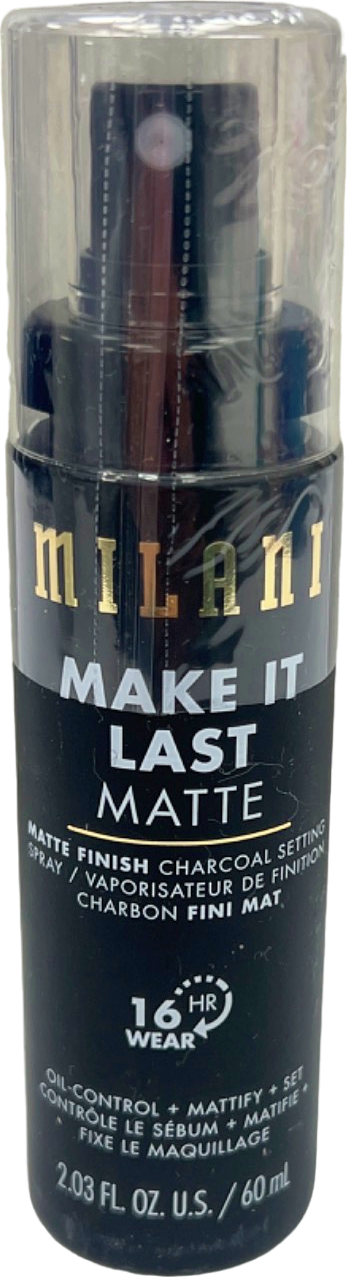 Milani Make It Last Matte Finish Charcoal Setting Spray 60ml