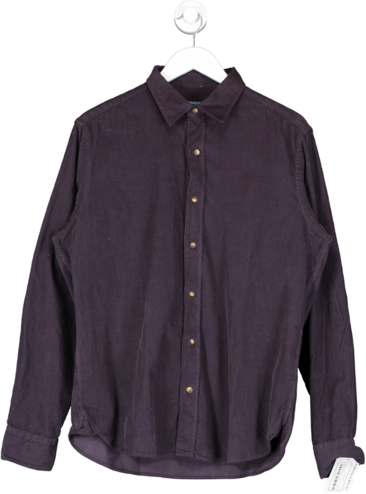 Beaufort & Blake Purple Stroud Cord Shirt UK M