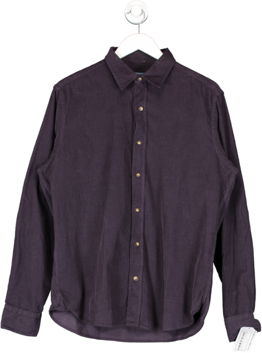 Beaufort & Blake Purple Stroud Cord Shirt UK M