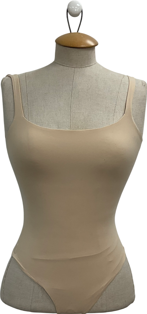 SKIMS Beige Everyday Sculpt Bodysuit UK XS