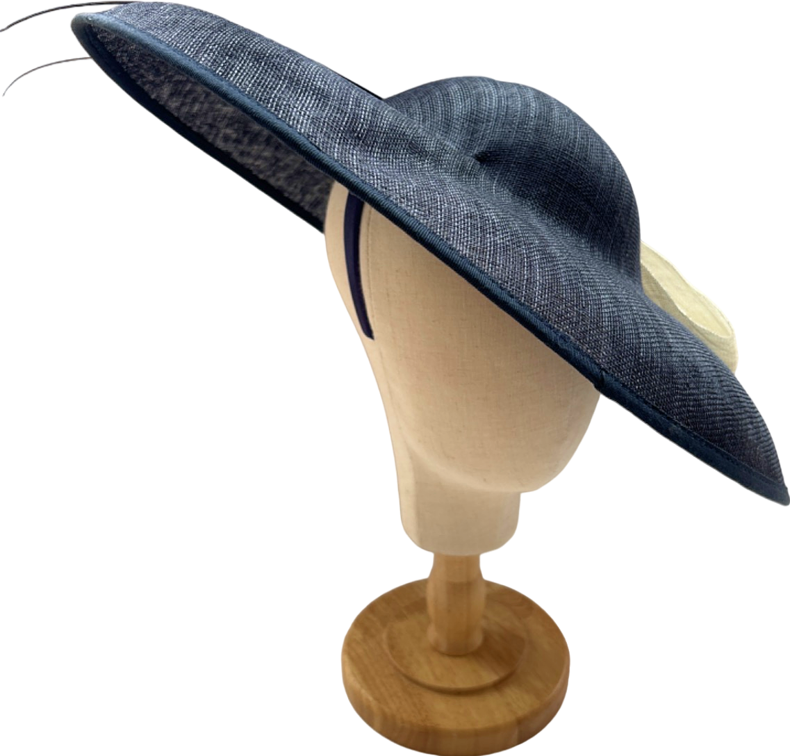 Karen Millen Navy Statement Bow Detail Fascinator One Size
