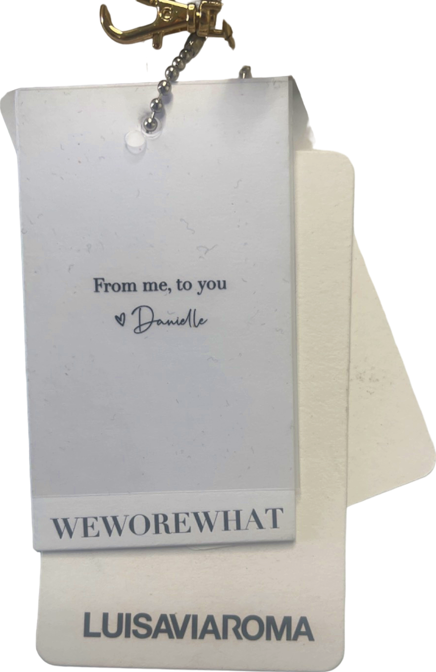 WeWoreWhat Black Chain Bike Short UK Size 8