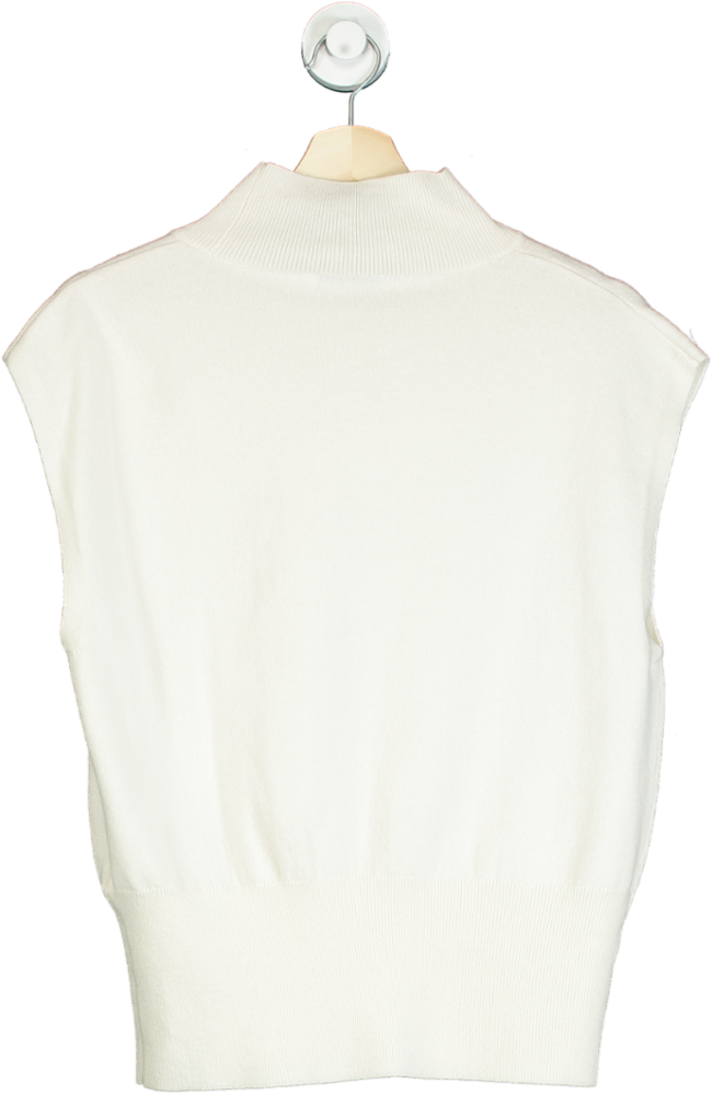 Mint Velvet Cream Wool Blend Knit Top M