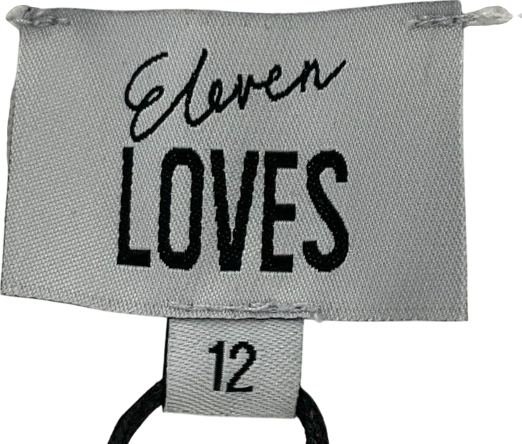 Eleven Loves White The Perfect Shirt UK 12