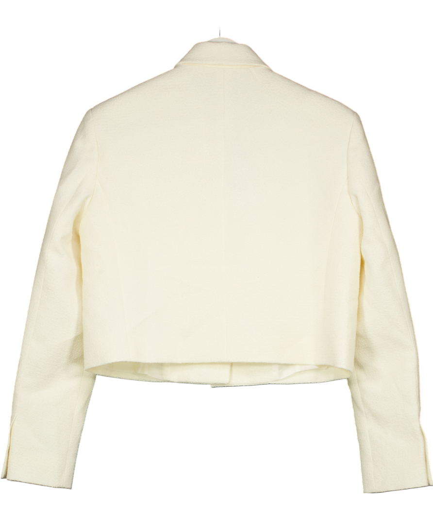 Marcela Cream Eli Premium Wool Tweed Jacket UK 10