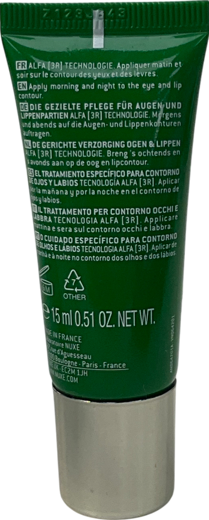 Nuxe The Targeted Eye And Lip Contour Cream 15ml