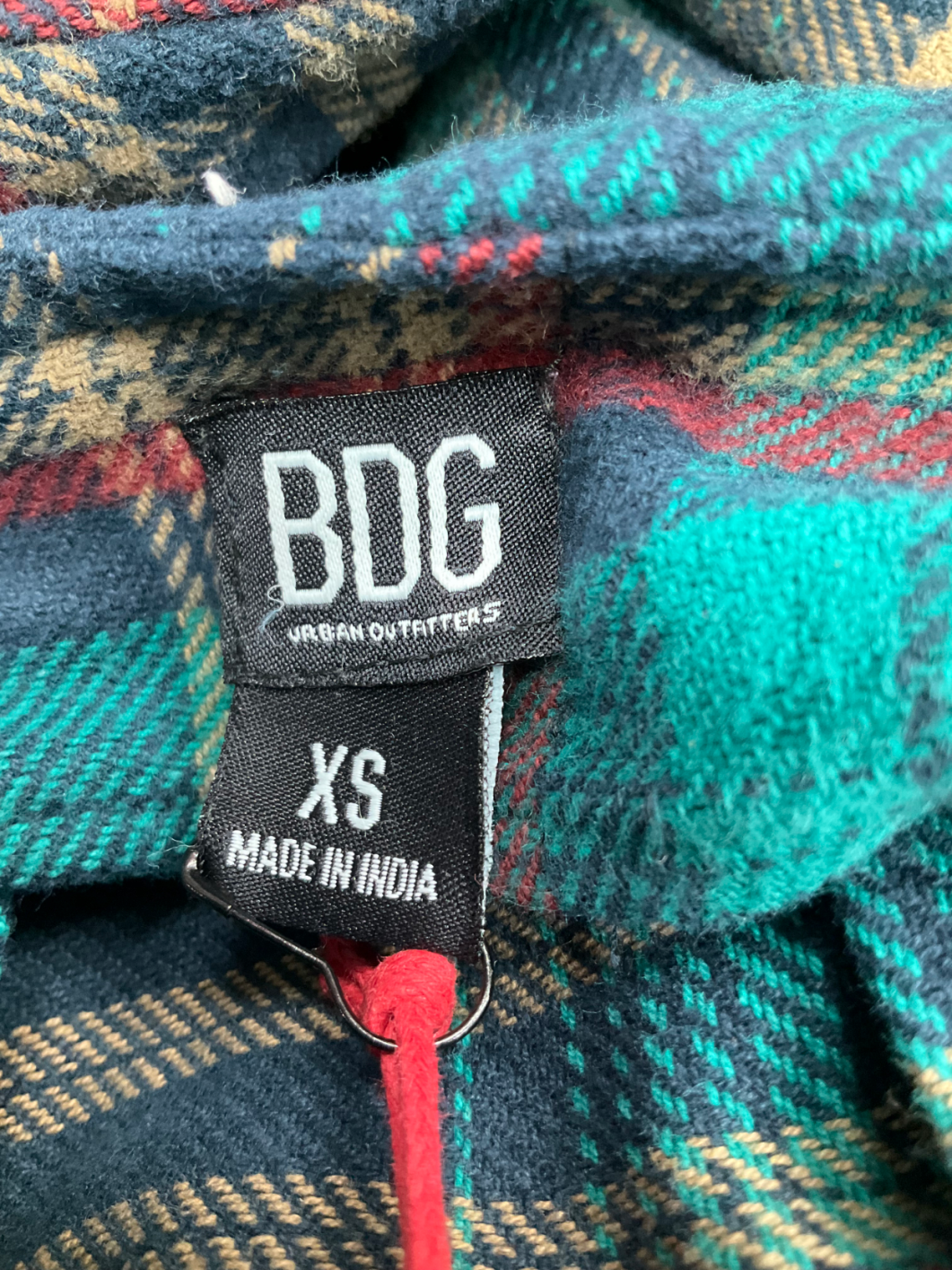 Urban Outfitters Blue Belted Tartan Kilt UK XS