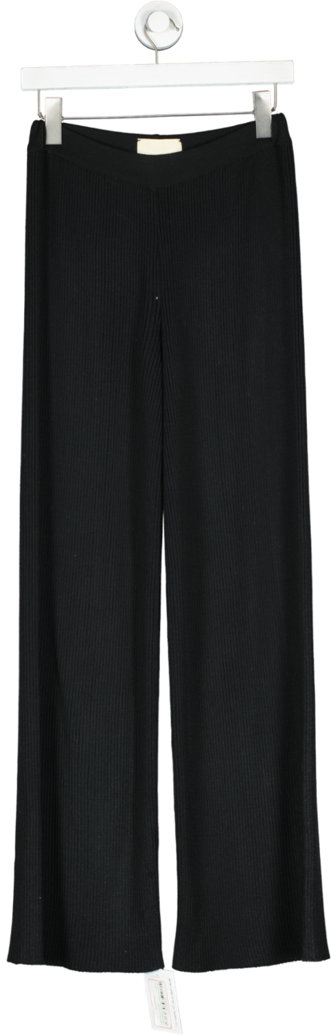 norba Black Relaxed-fit Pants UK XS/S