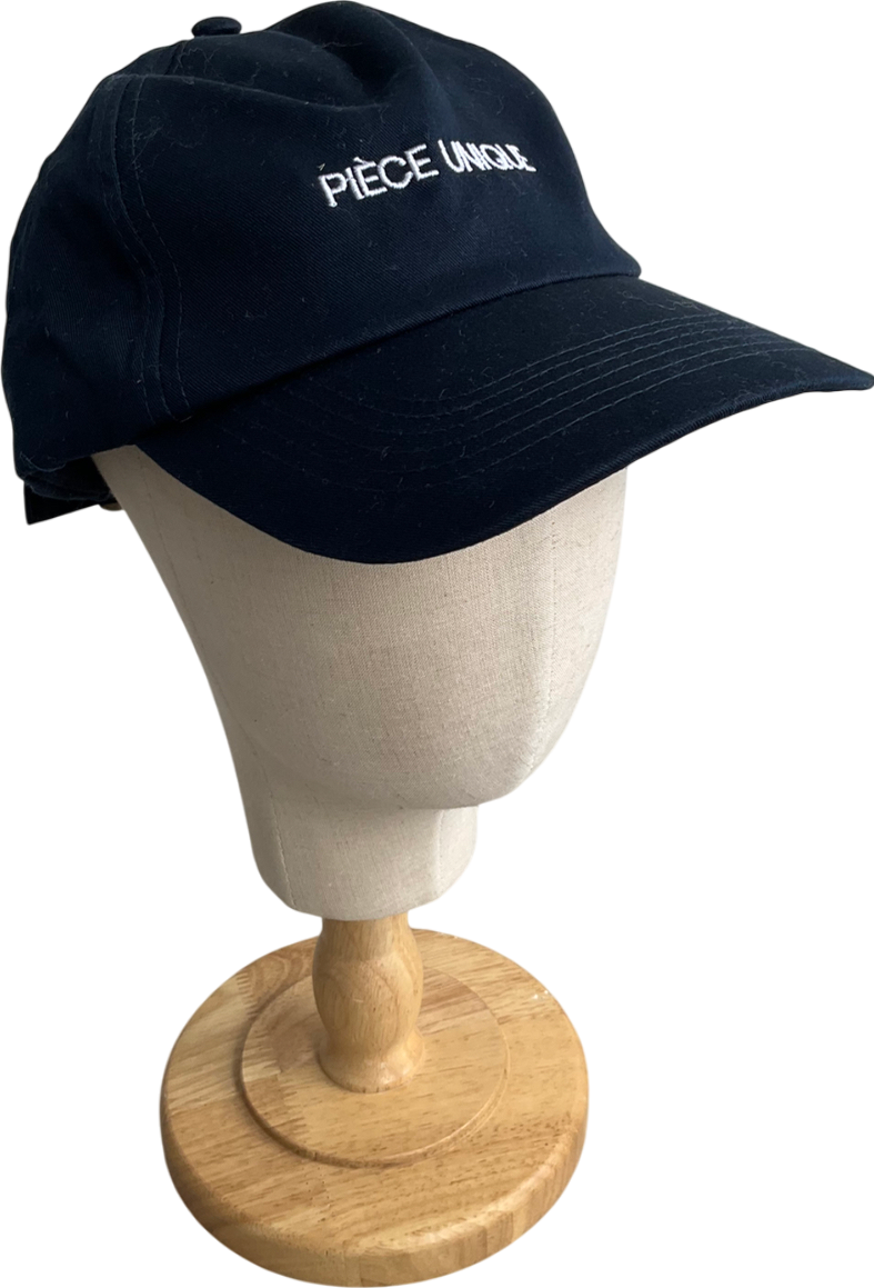 Blue Embroidered Baseball Cap