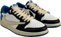 Nike White Jordan 1 Retro Low Og Sp Fragment X Travis Scott - White/blue/black UK 5.5 EU 38.5 👠
