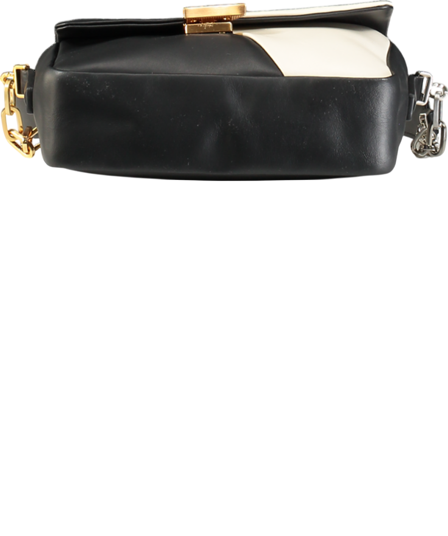 Jeoi6 Paris Black Contrast Handbag