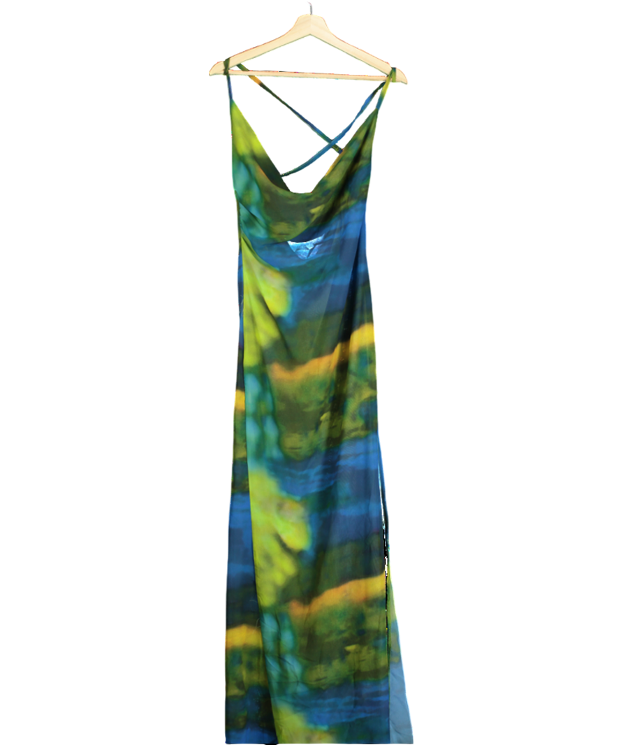 Grace Jacobs Green Lake Maxi Dress UK XS