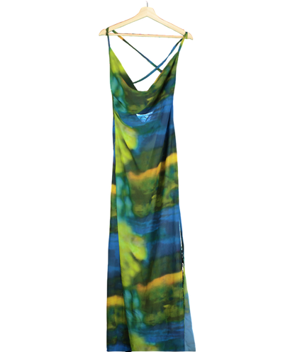 Grace Jacobs Green Lake Maxi Dress UK XS