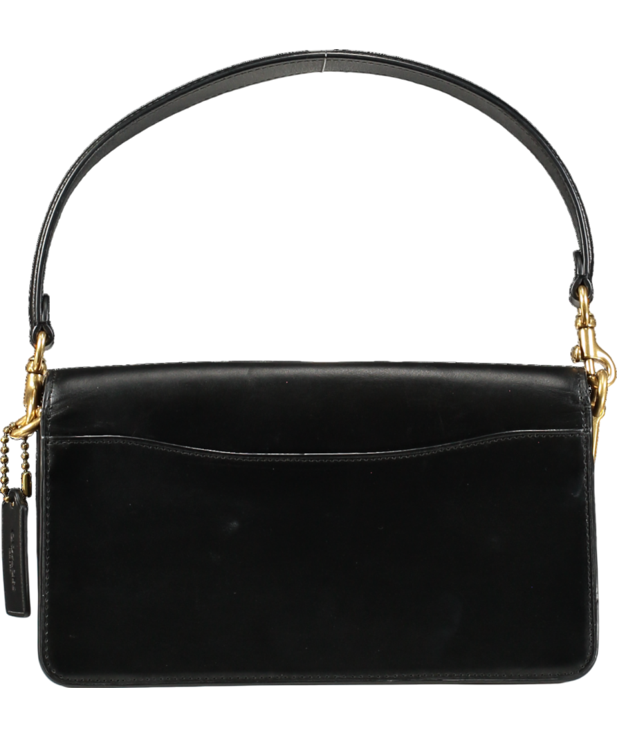 Coach Black Tabby 26 Signature Shoulder Bag