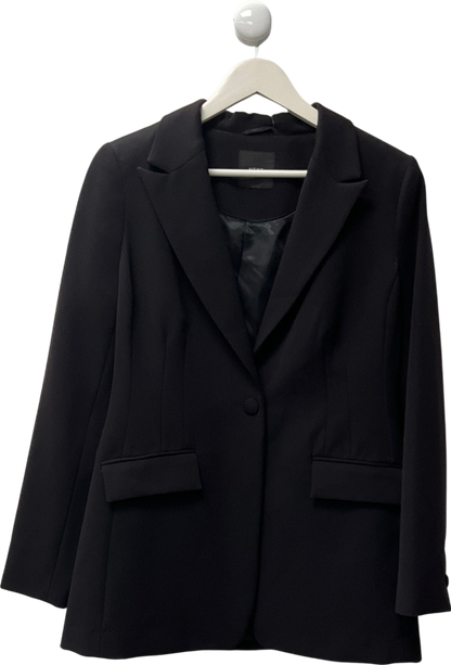 Next Black Tailored Single Breasted Blazer UK 10