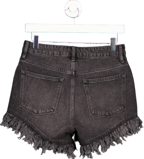 AllSaints Black Charle Pray Shorts UK W25