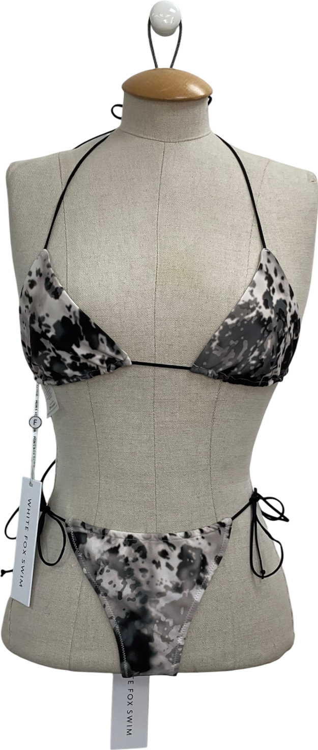 White Fox Black Giuliana Bikini Top Appaloosa & Simona Bottoms Appaloosa UK S