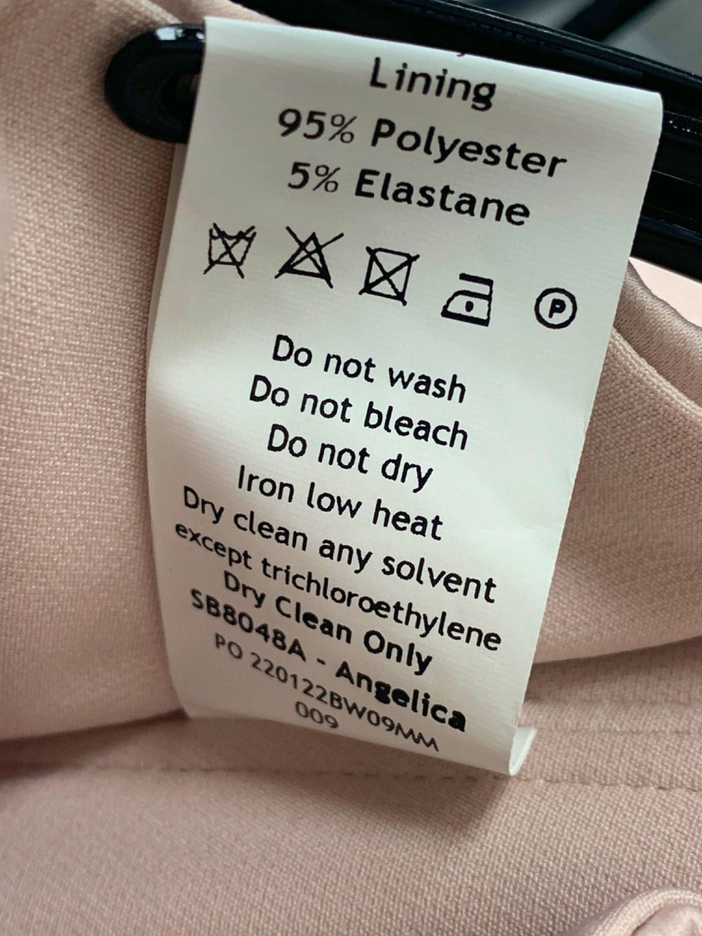 House of CB Pink Strapless Corset Top S