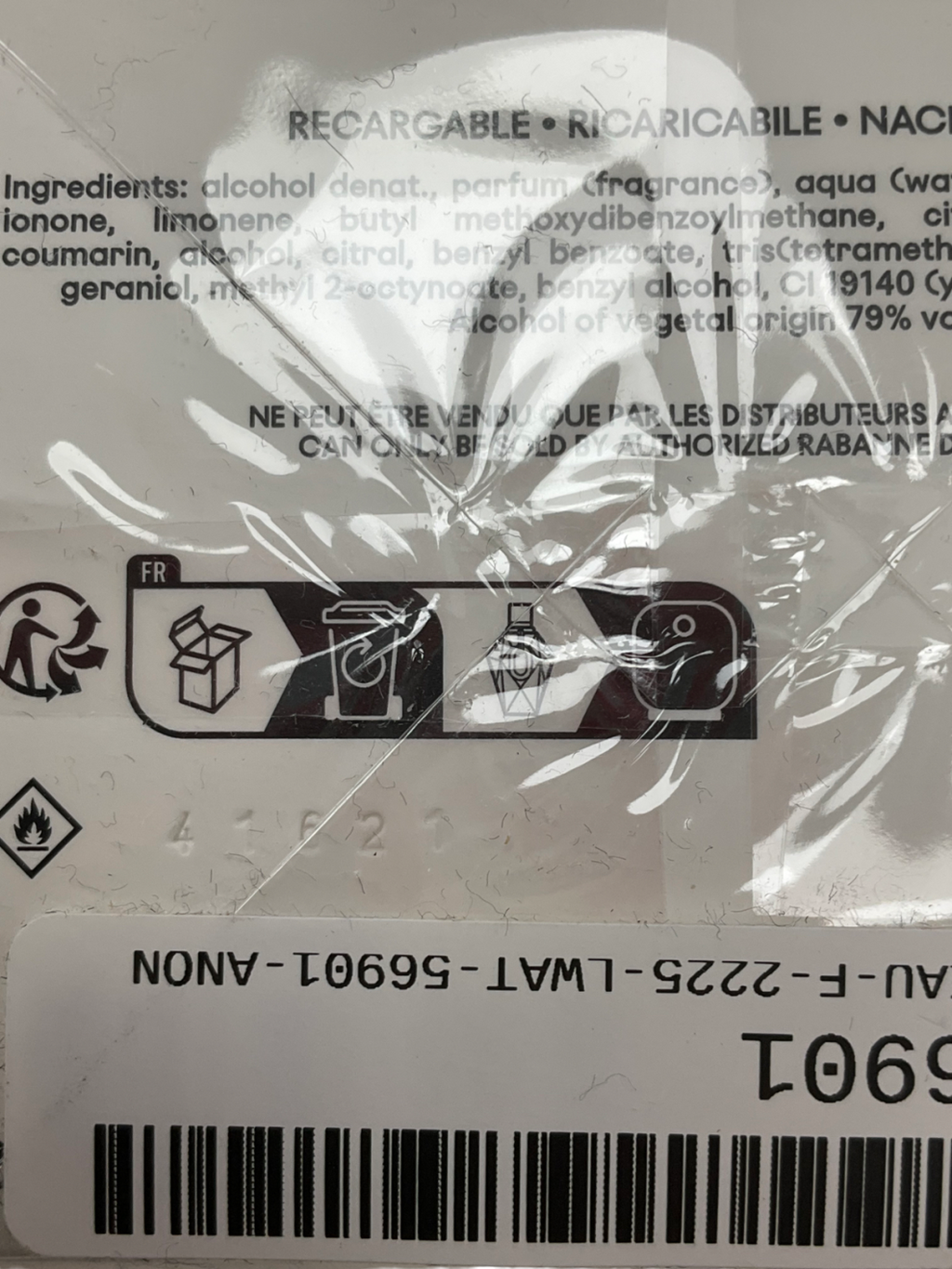 Paco Rabanne Gold For Her Eau De Parfum Refillable 90ml