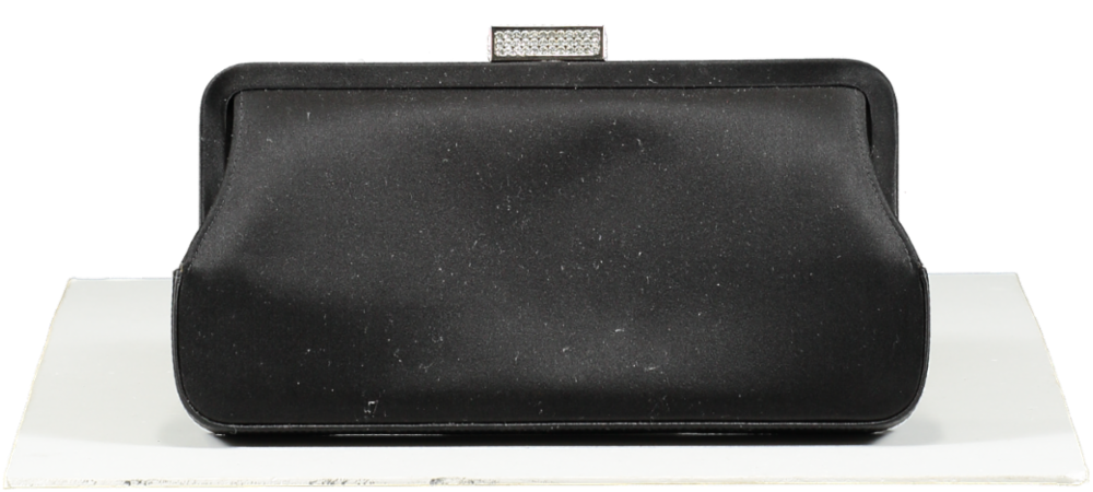 gina Black Hanover Clutch Bag