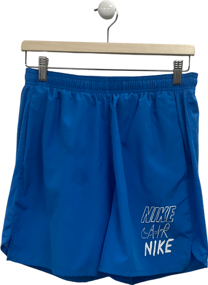 Nike Blue Dri Fit Challenger 7 Inch Shorts UK M