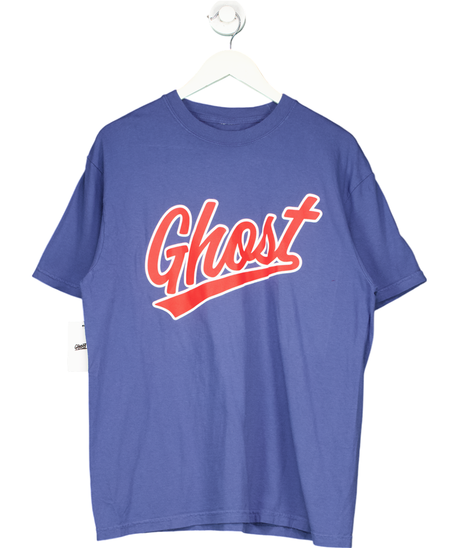ghost Blue Heritage T-shirt UK L