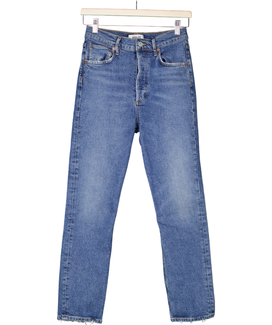 AGOLDE Blue High rise Skinny Jeans W25