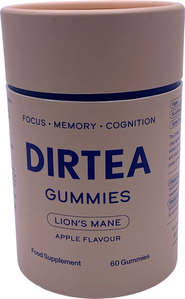 DIRTEA Gummies Lion's Mane Apple Flavour 60 Gummes