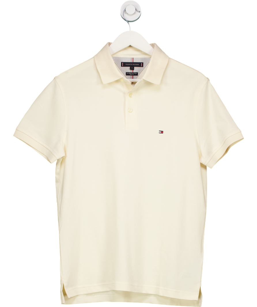 Tommy Hilfiger Cream 1985 Regular Fit Polo Shirt UK M