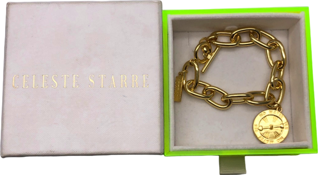 Celeste Starre Gold Horoscope Charm Bracelet