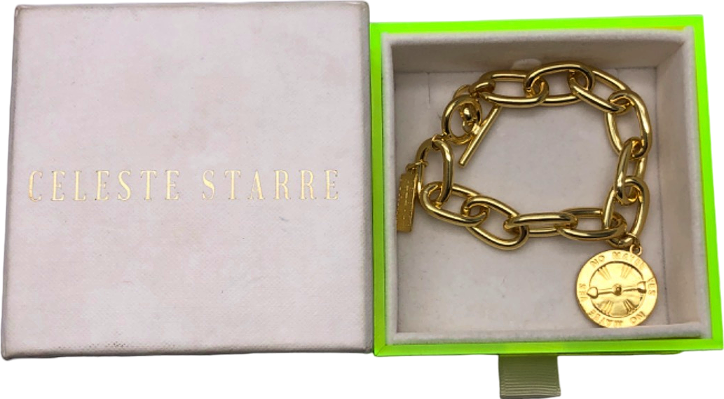 Celeste Starre Gold Horoscope Charm Bracelet